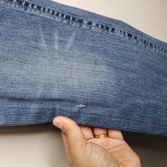 Vintage American Eagle Womens Straight 77 Low Rise Jeans Size 12 Y2K Cotton - Picture 5 of 16